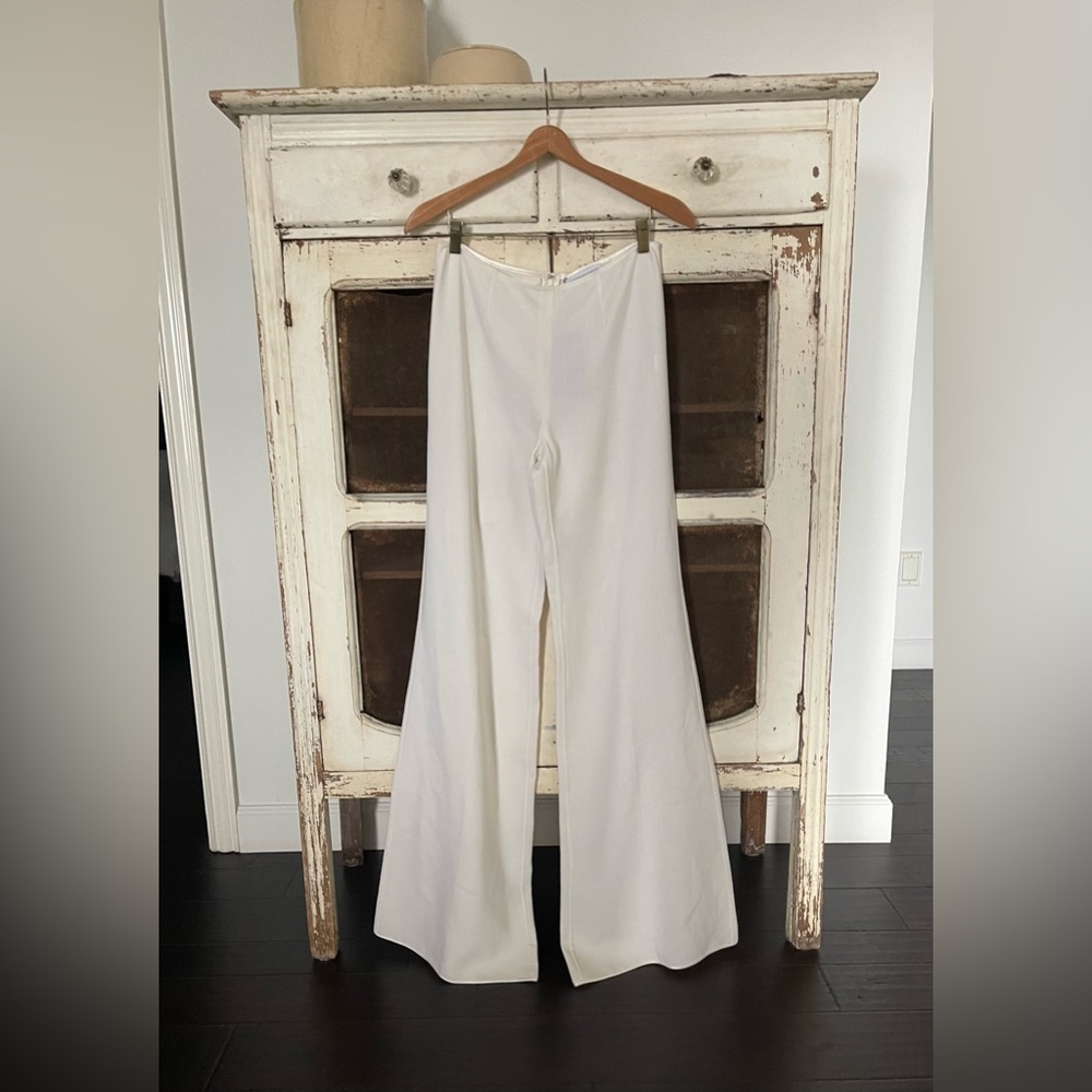 New Kaufman Franco Ivory Long Pants Size 2